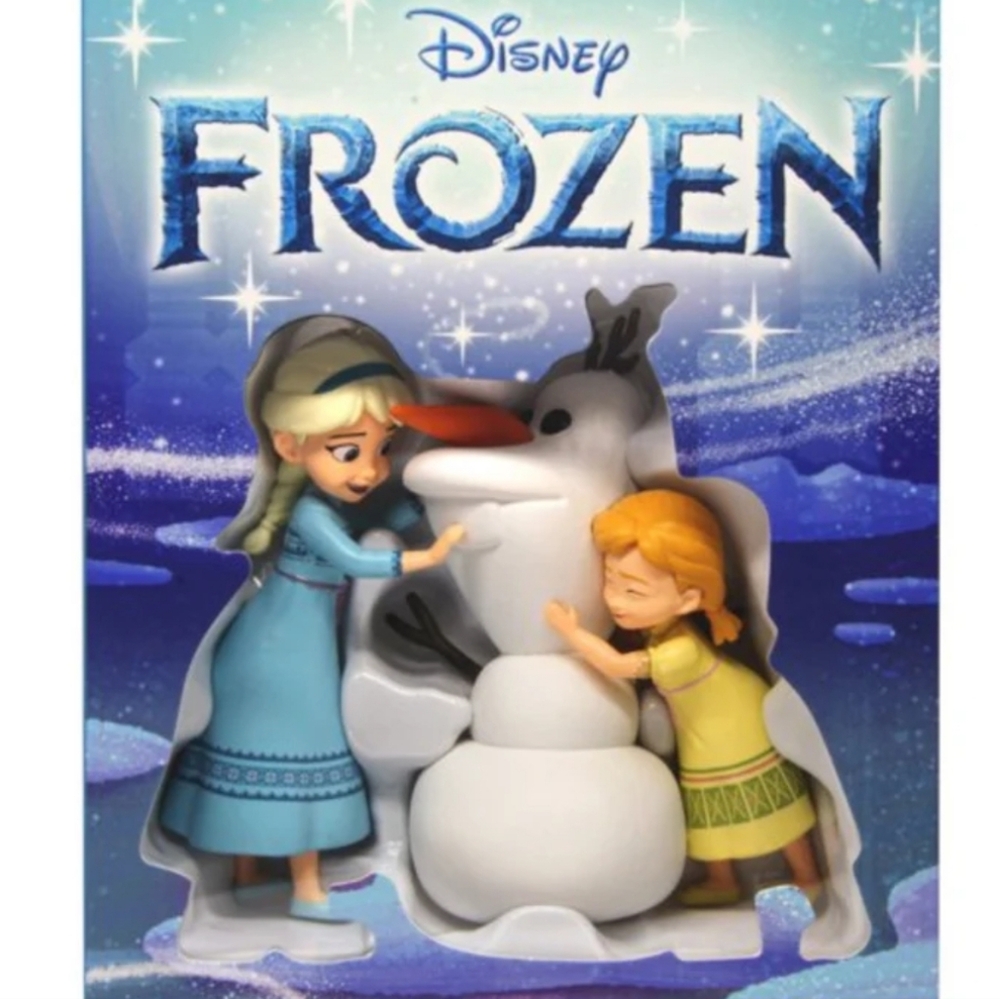 Hallmark Frozen Elsa Anna Olaf Tree Christmas Ornaments New with Box